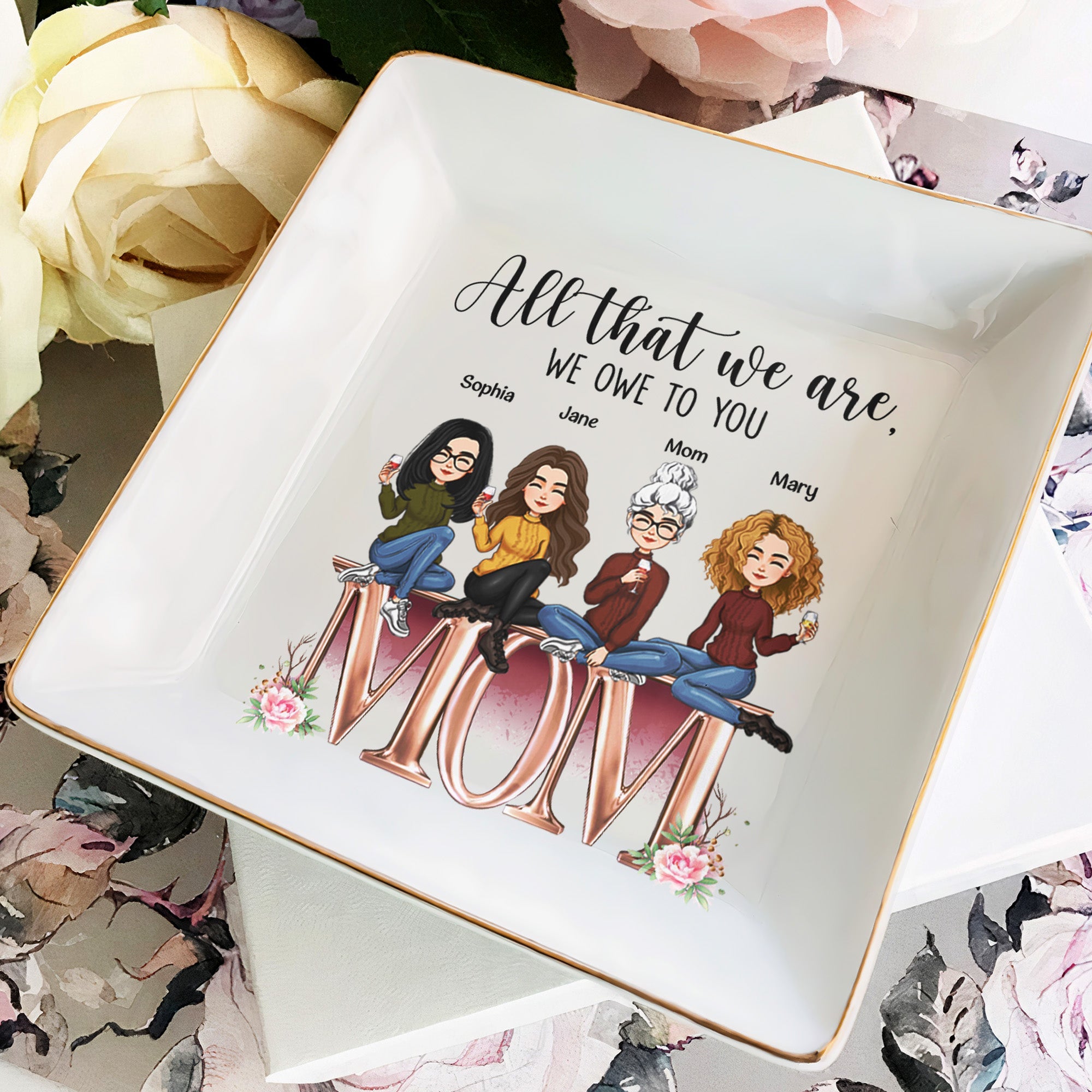 All That We Are – Personalized Jewelry Dish
