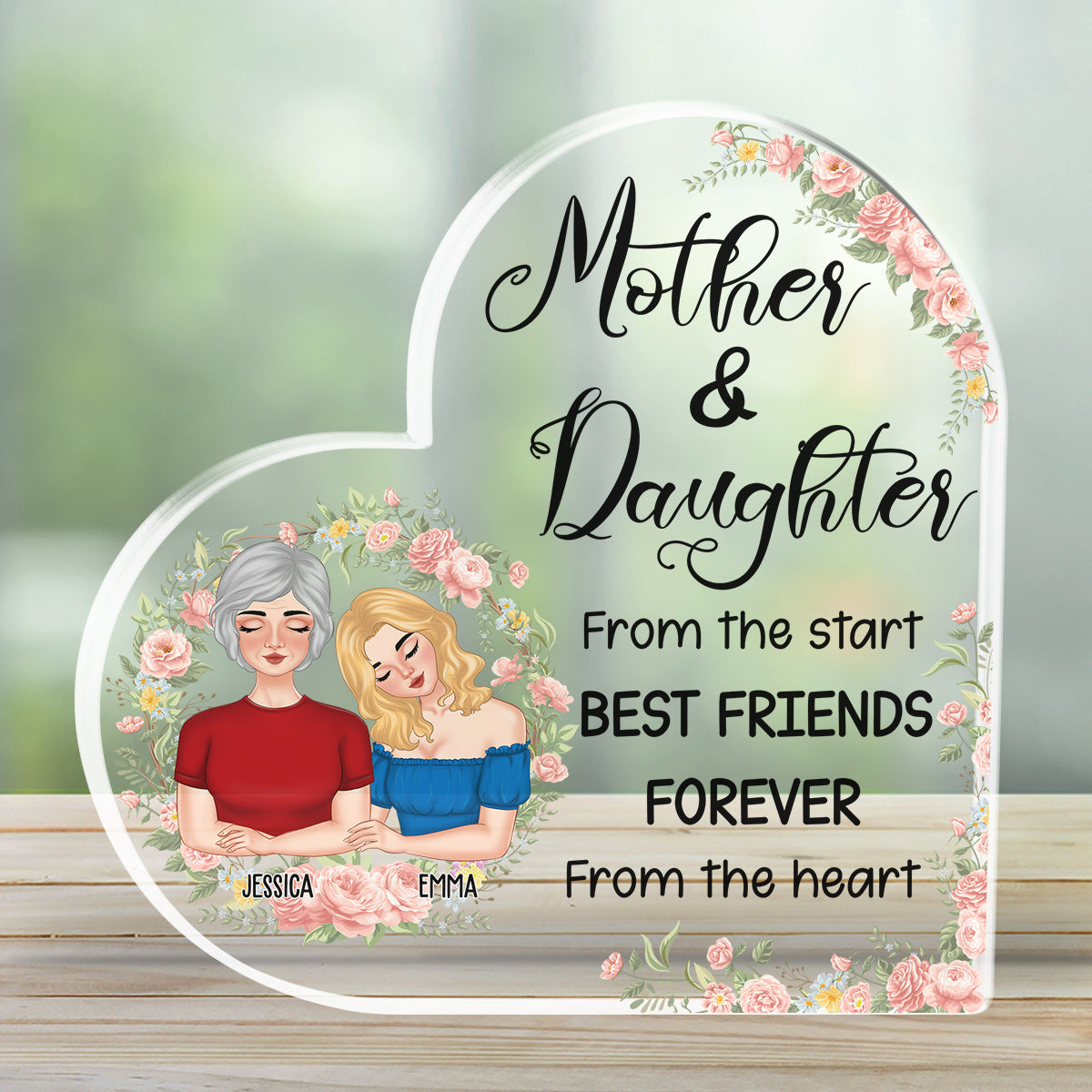 Best Friends Forever – Personalized Custom Acrylic Plaque